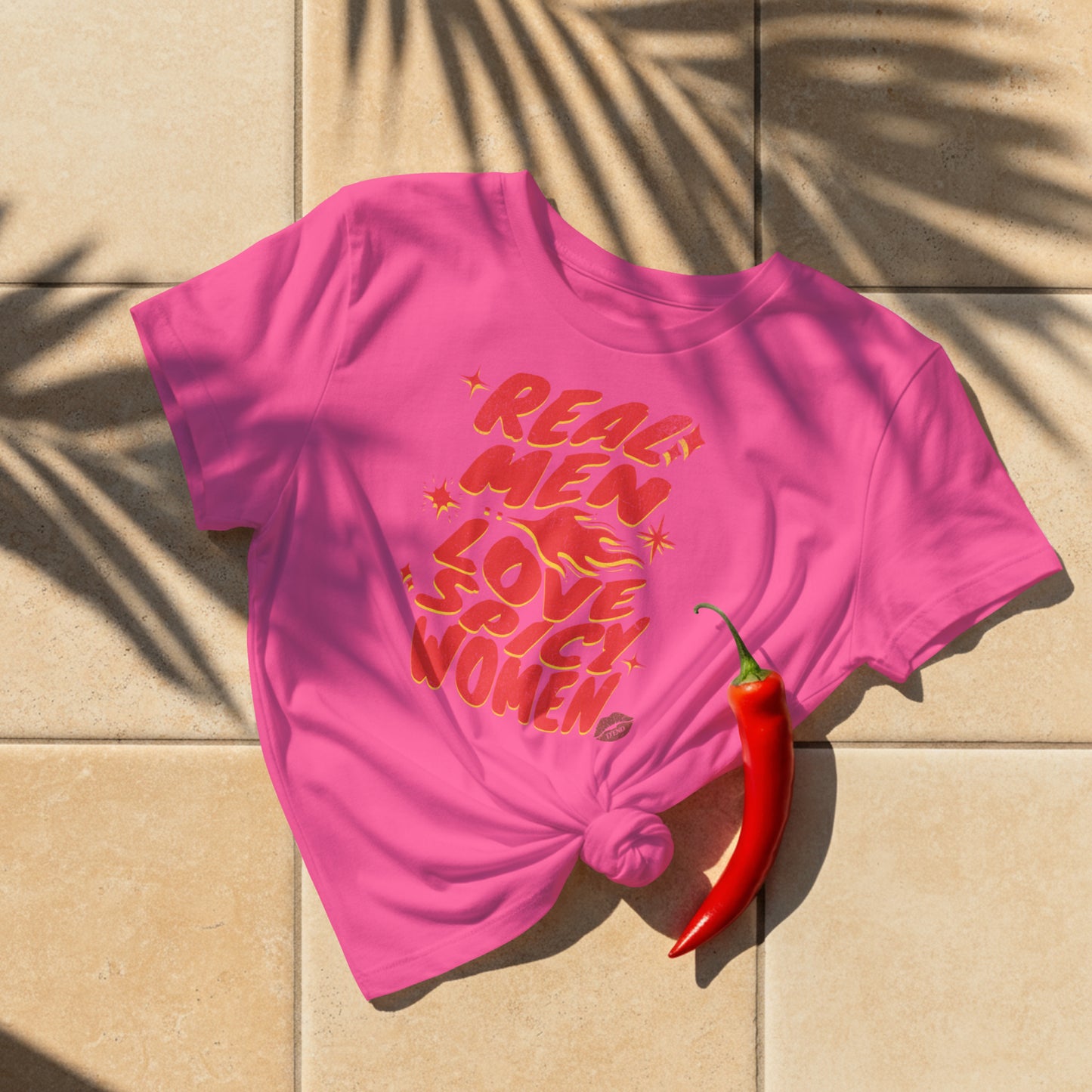 Real men love spicy women tee
