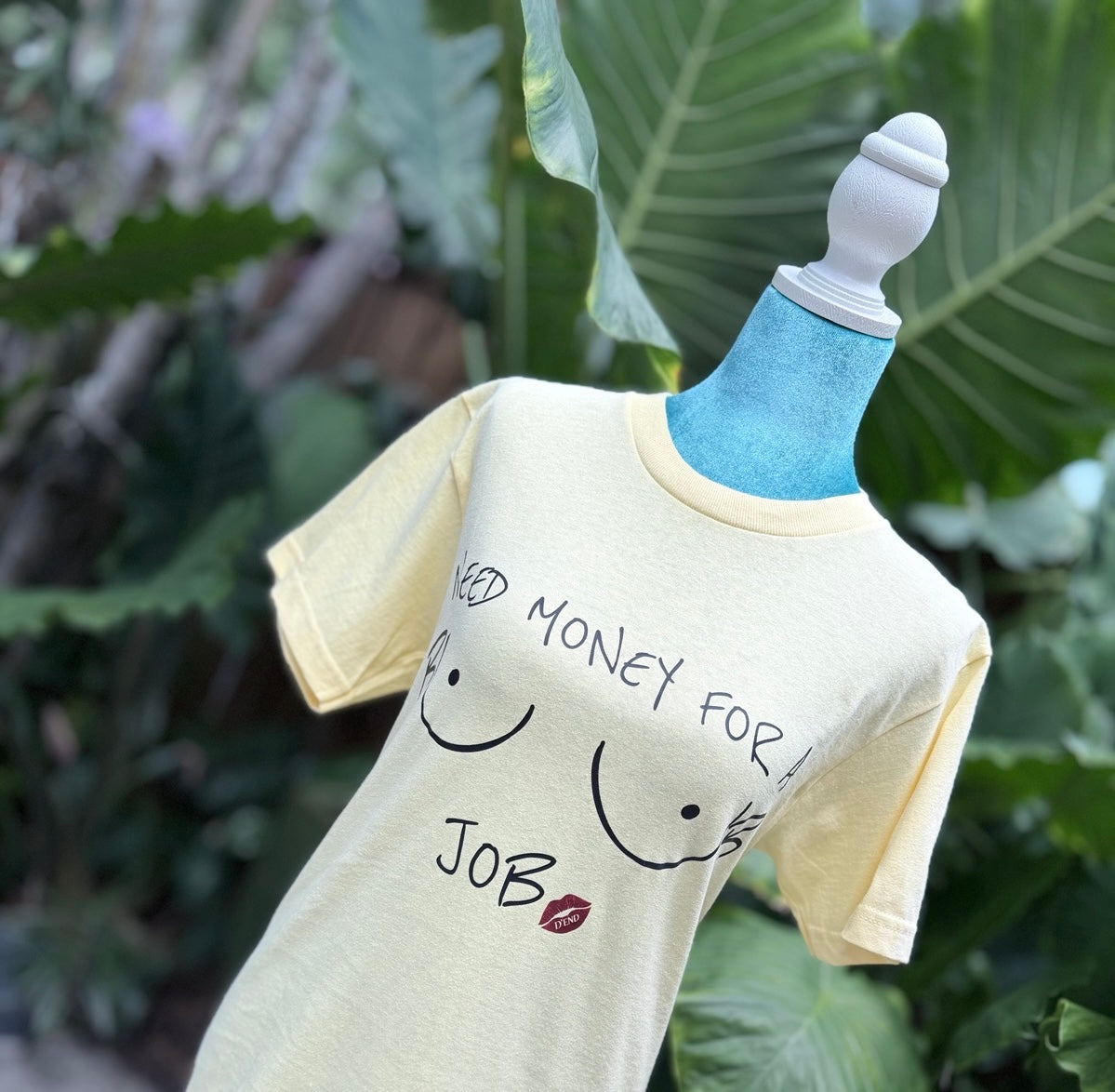 Need money for boob job tee