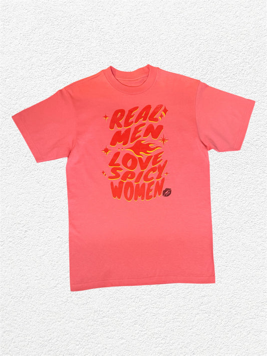 Real men love spicy women tee