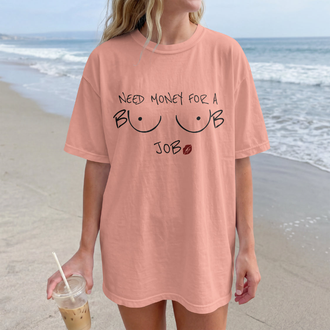 Need money for boob job tee